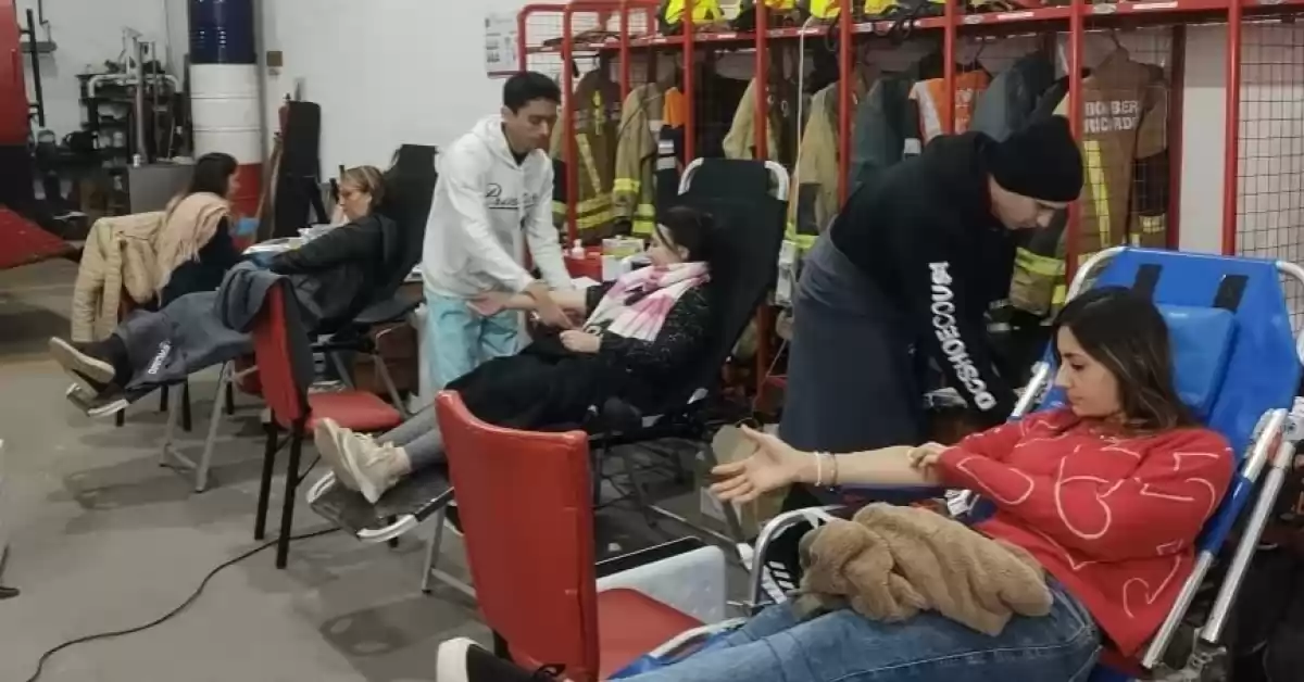 Exitosa jornada de donación de Sangre en Ricardone