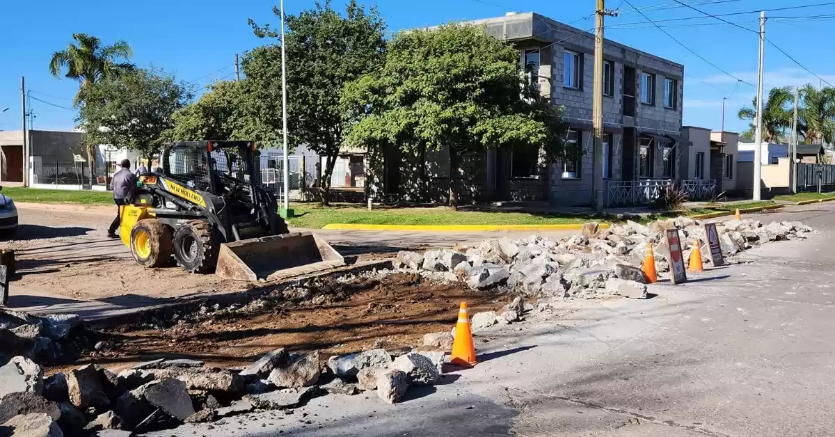 Continúa el plan de obras de infraestructura en San Jerónimo Sud