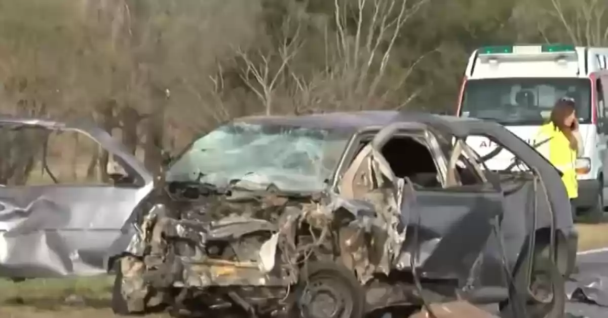 Dos docentes fallecieron en el trágico accidente de la Ruta 14 en Arminda