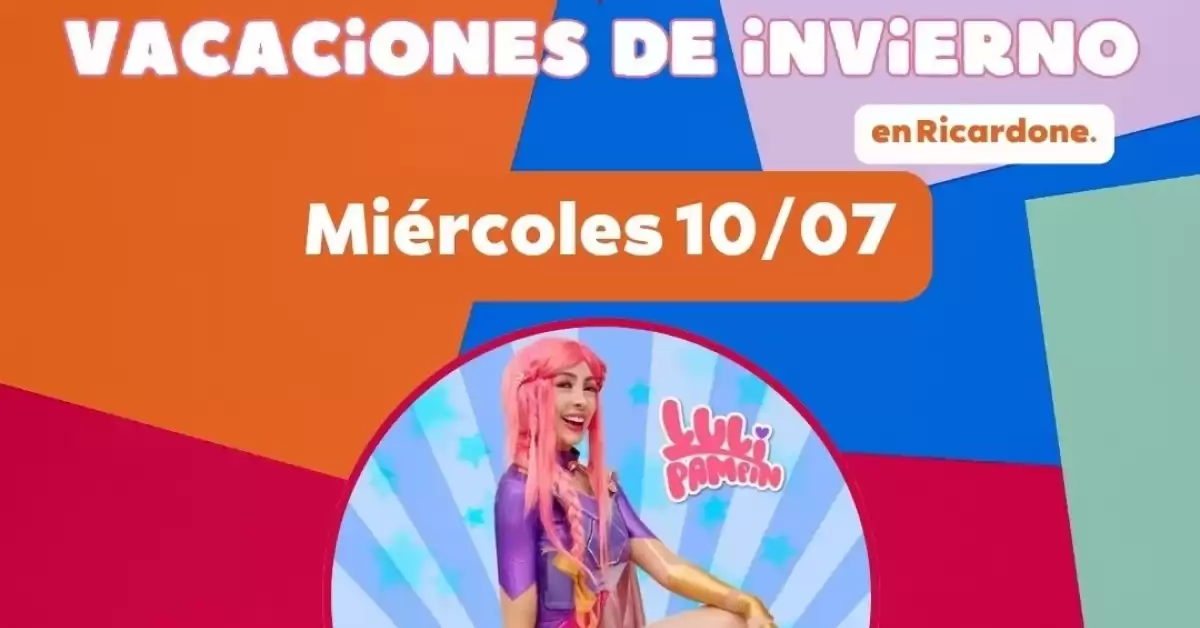 Actividades culturales en Ricardone por las vacaciones de invierno