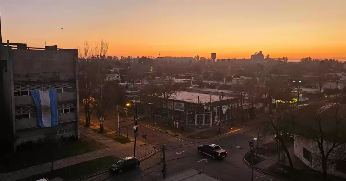 Mínima muy baja por la mañana y temperatura primaveral por la tarde