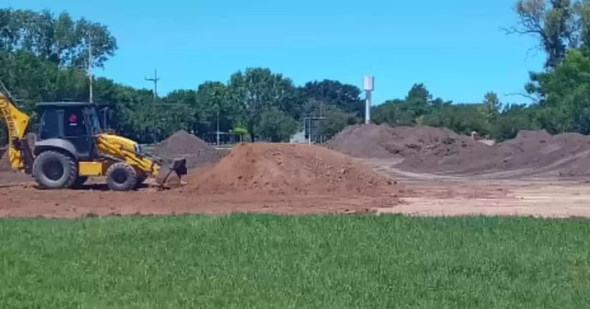 Comenzaron las obras de la Escuela Secundaria de Ricardone