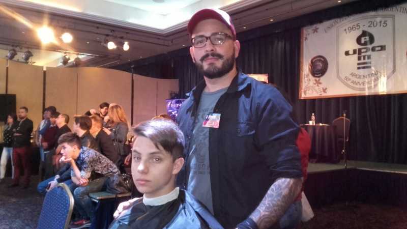 Peluquero Beltranence quedó en 2do lugar en la competencia Nacional de Peinadores