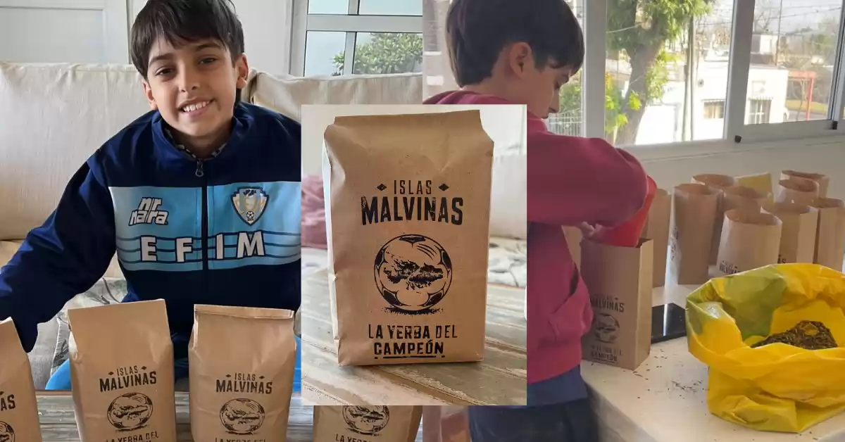 “La Yerba del Campeón”: jugadores de Islas Malvinas de San Lorenzo diseñaron y venden su yerba mate para viajar a un torneo en Chile