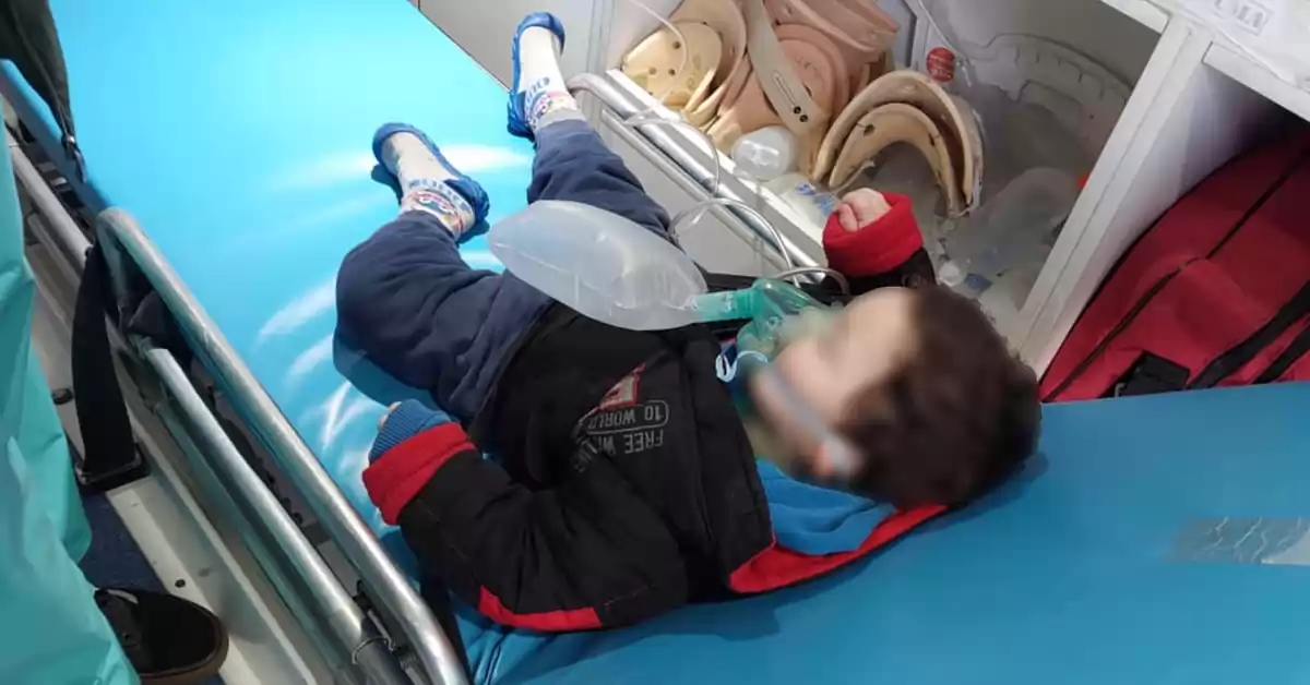  Gendarmes salvaron la vida de un nene de dos años que sufrió un atragantamiento