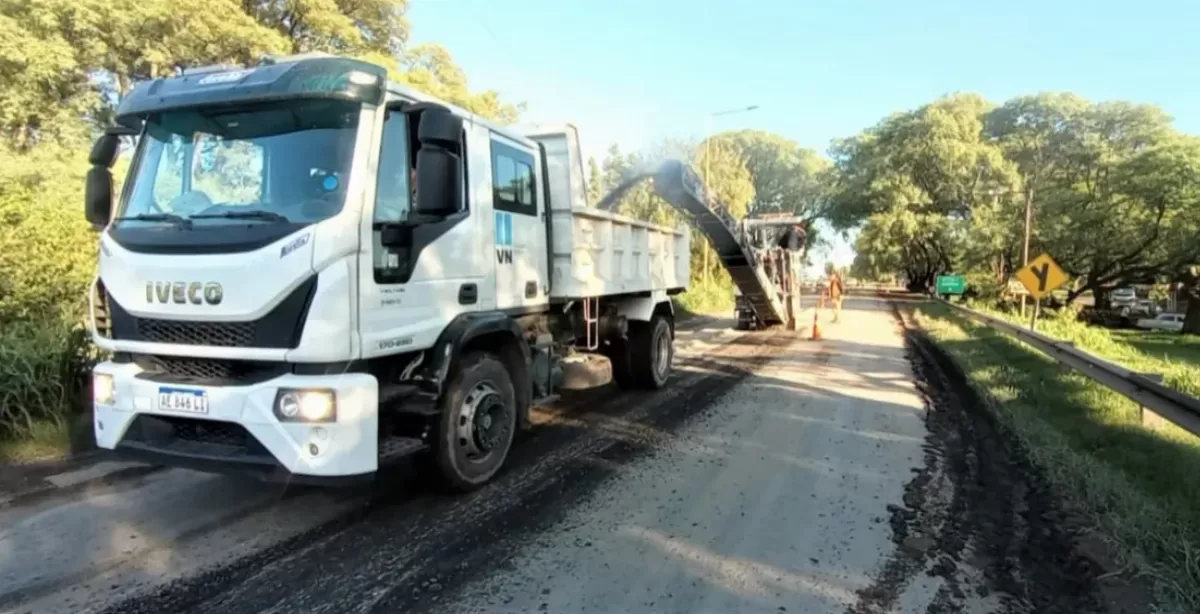 Vialidad Nacional avanza con arreglos en el puente de RN 11 sobre el Carcarañá