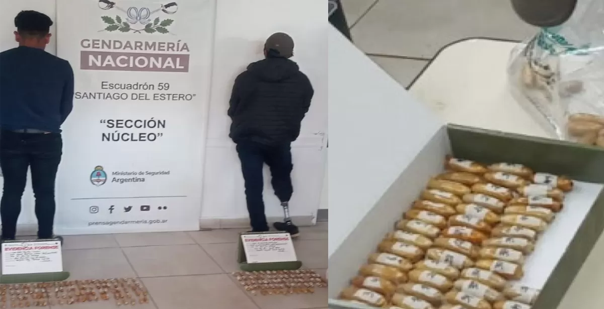 Santiago del Estero: Detuvieron a dos personas que ingirieron 172 capsulas de cocaína 