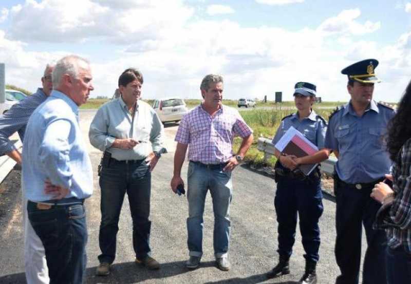 Habilitan un acceso provisorio a la Autopista en Puerto San Martín