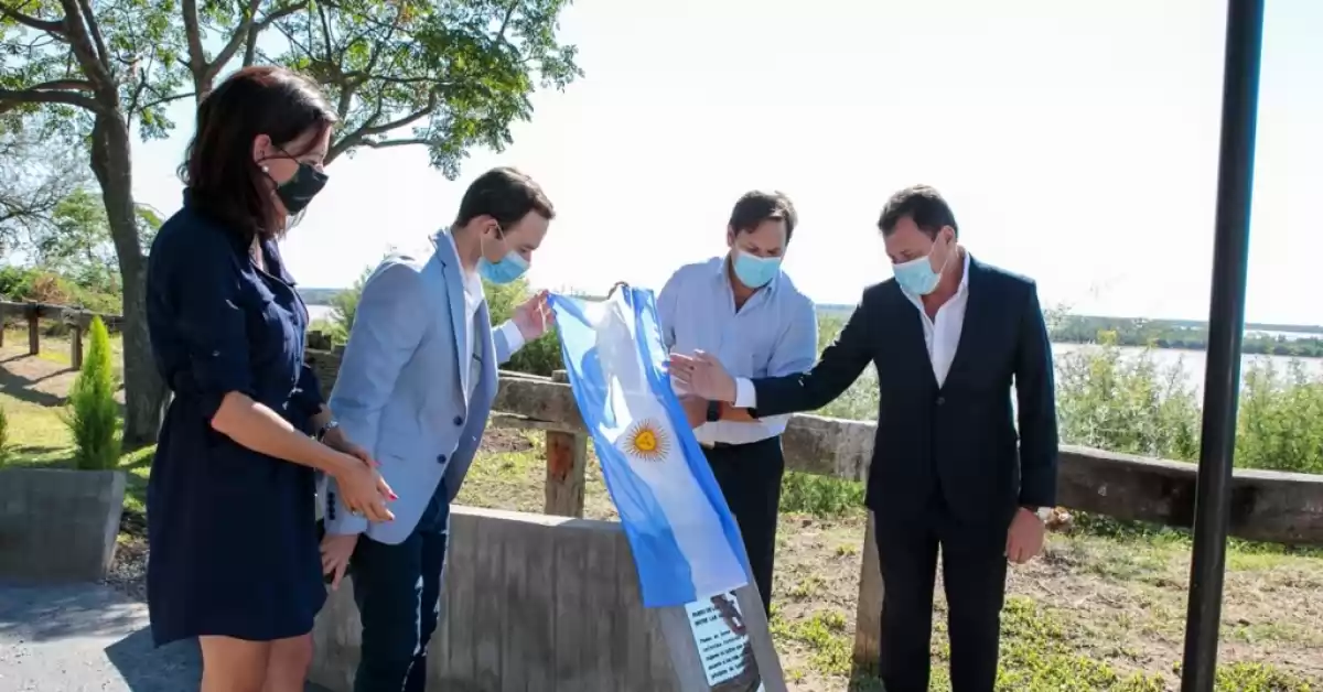 San Lorenzo: Inauguraron el Paseo de los Justos entre las Naciones