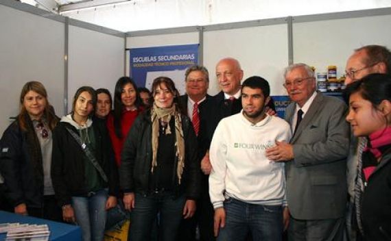 Escuela agrotécnica de Ricardone presente en Agroactiva 