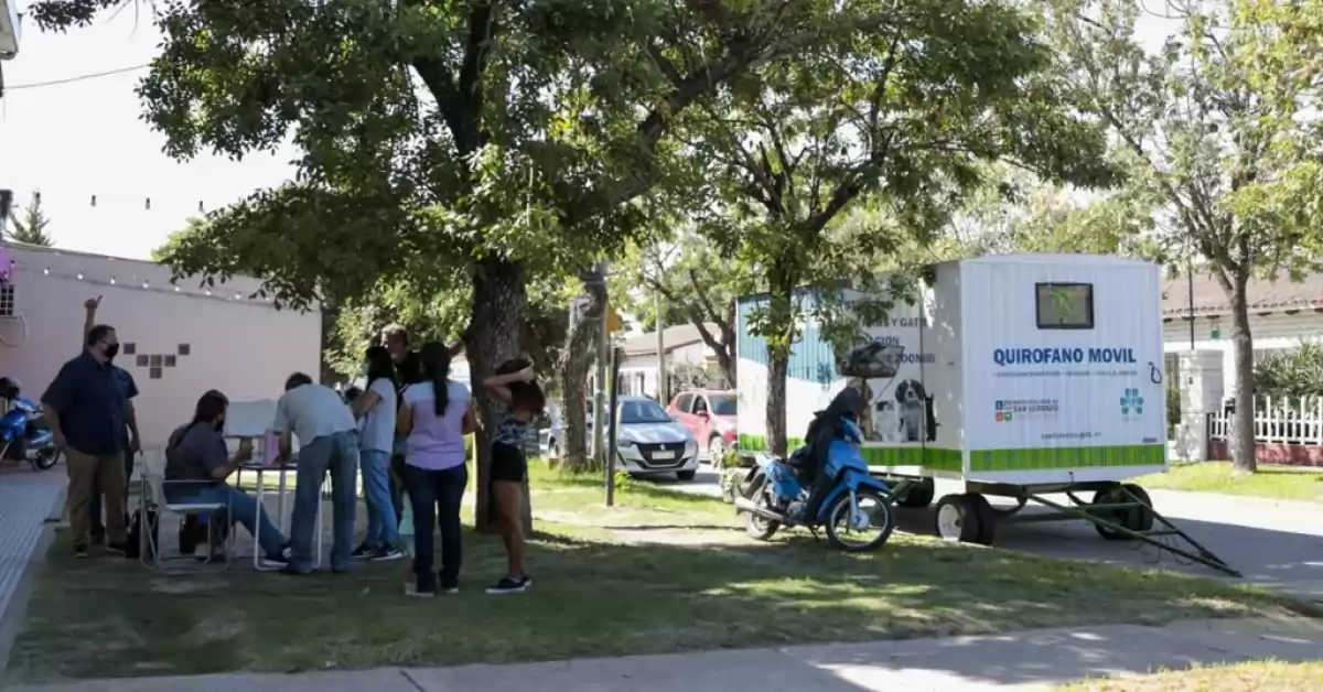 San Lorenzo: comenzó una nueva edición de la campaña de vacunación antirrábica