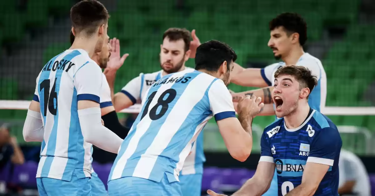Argentina enfrenta a Brasil en el Mundial de Voley