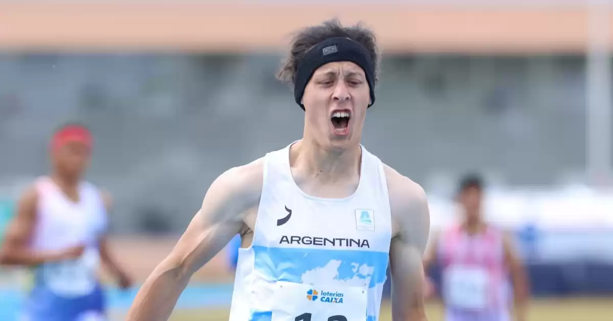 Elián Larregina se clasifica a las semifinales de los 400 metros en los Juegos Olímpicos
