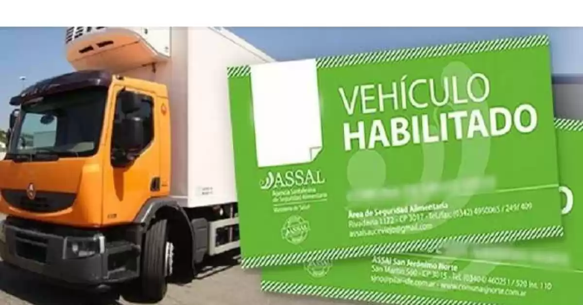 Timbúes: Ya se puede tramitar la habilitación de Assal de vehículos de transporte de alimentos