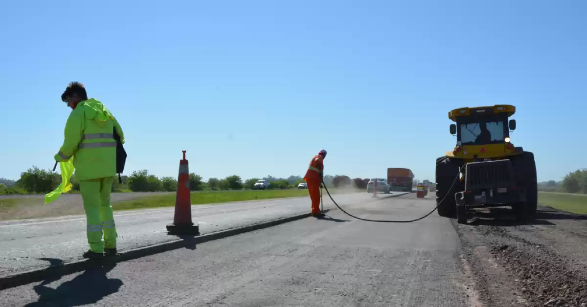 Continúa el tránsito reducido en la Autopista Rosario – Santa Fe por repavimentación a la altura del acceso a Fray Luis Beltrán