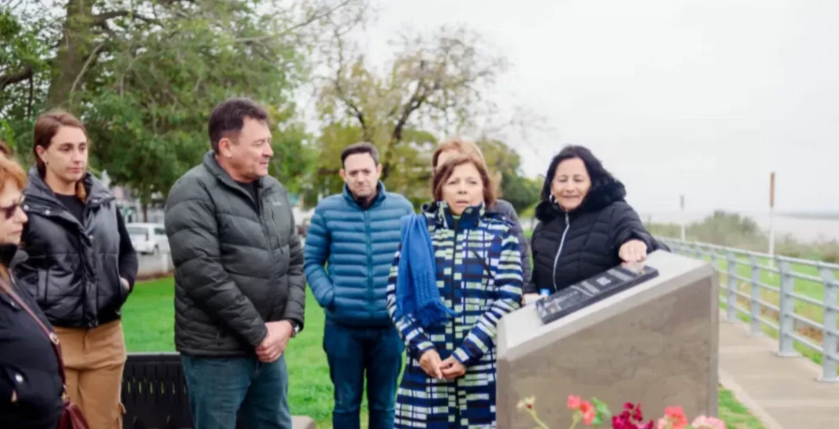 La Municipalidad de San Lorenzo inauguró un punto de memoria junto al Grupo Renacer 