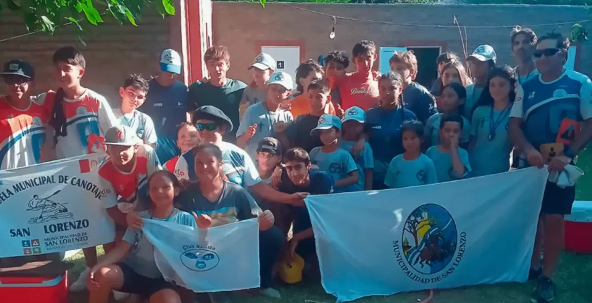 San Lorenzo: La Escuela Municipal de Canotaje se destacó  1ª fecha del Campeonato Santafesino