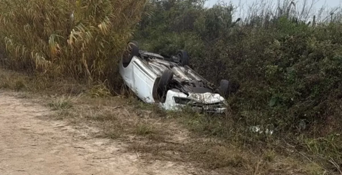 Arocena: misterio por el hallazgo de un remisero asesinado y su auto volcado en un camino rural