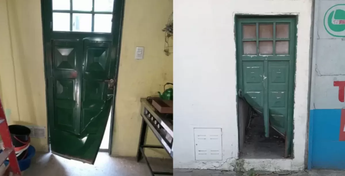 Rompieron la puerta de una iglesia y robaron equipos de audio en Puerto San Martín 