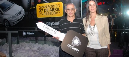 Ganó un Mercedes Benz Clase B 200 Turbo en el City Center