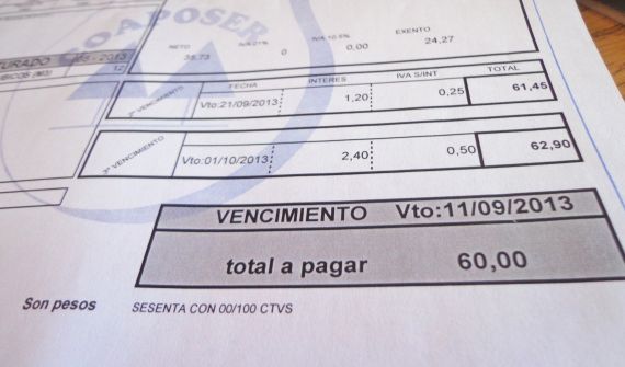 El Concejo de Beltrán rechazó la suba del agua 
