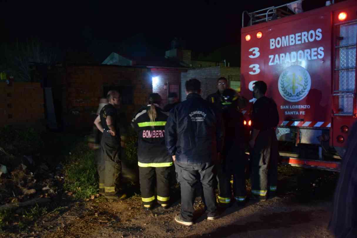 Incendio en una vivienda de Barrio Retiro