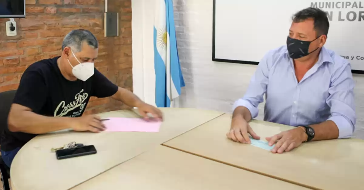 San Lorenzo: el municipio colabora con Bomberos Voluntarios para la compra de un nuevo autobomba