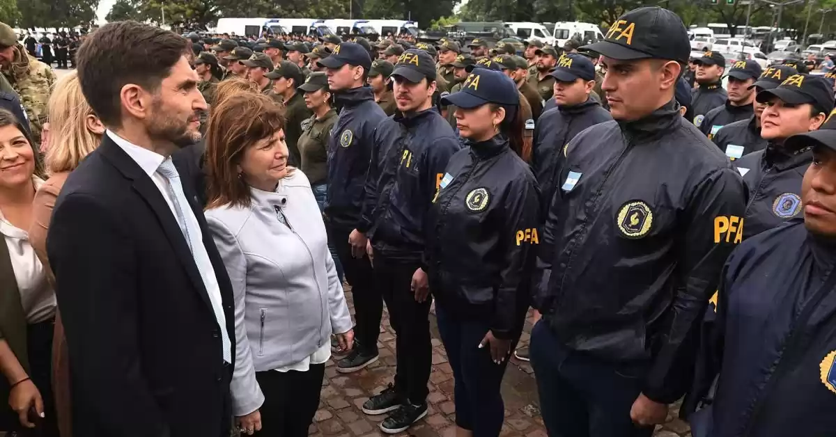 Bullrich y Pullaro volvieron a pedir que se apruebe la Ley de Seguridad Interior para el operativo en Rosario que durará hasta julio