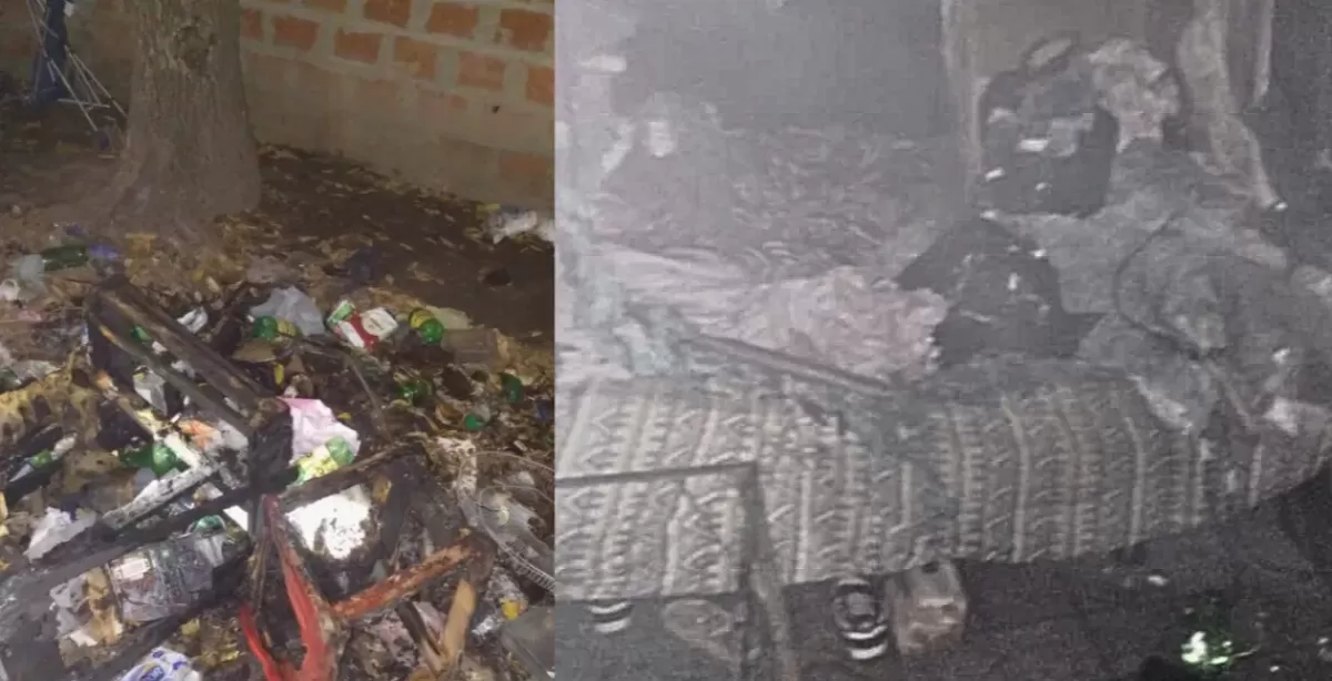 Se incendió una vivienda en barrio Norte de San Lorenzo