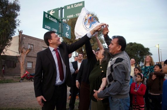 El municipio asignó nombres a tres calles de la ciudad