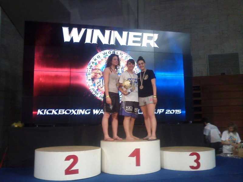Canut se consagró campeona del mundo WAKO de Kick Boxing