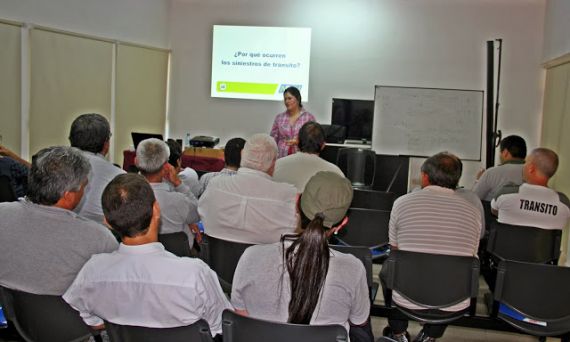  Capacitaron a inspectores de tránsito municipales
