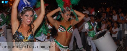 Segunda noche de Carnaval en San Lorenzo