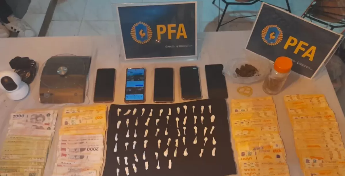 Detuvieron a ocho personas vinculadas a una banda narco tras allanamientos en Capitán Bermúdez