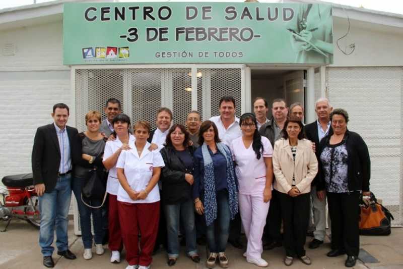  Ampliaron y remodelaron el centro de salud de barrio 3 de Febrero