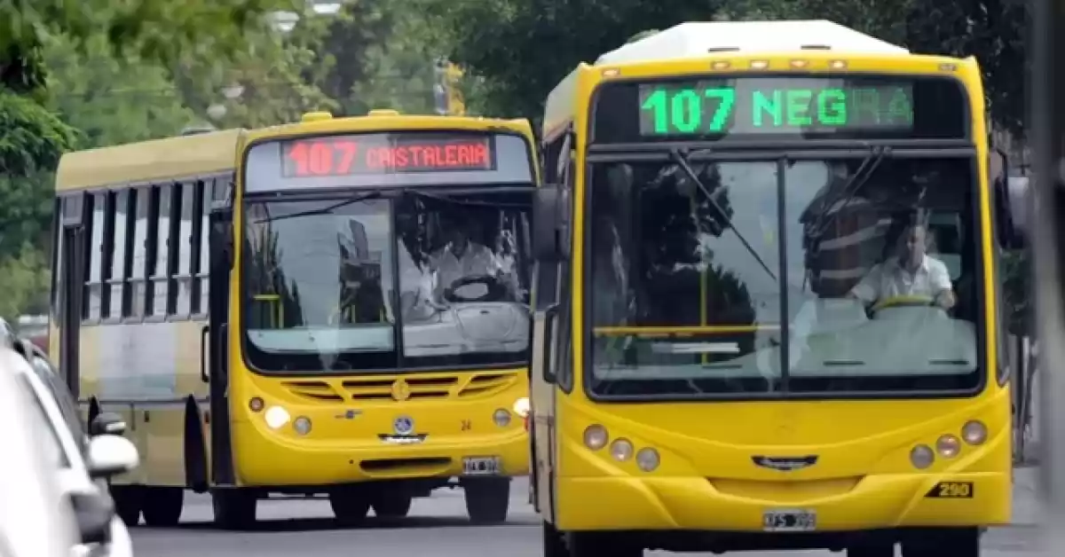 Atacaron a piedrazos a otro colectivo de la línea 107 en la zona sur de Rosario