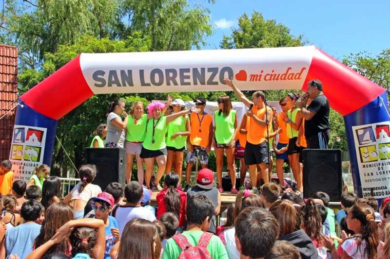 Cerca de 1.000 niños participaron de la Colonia de Vacaciones en San Lorenzo