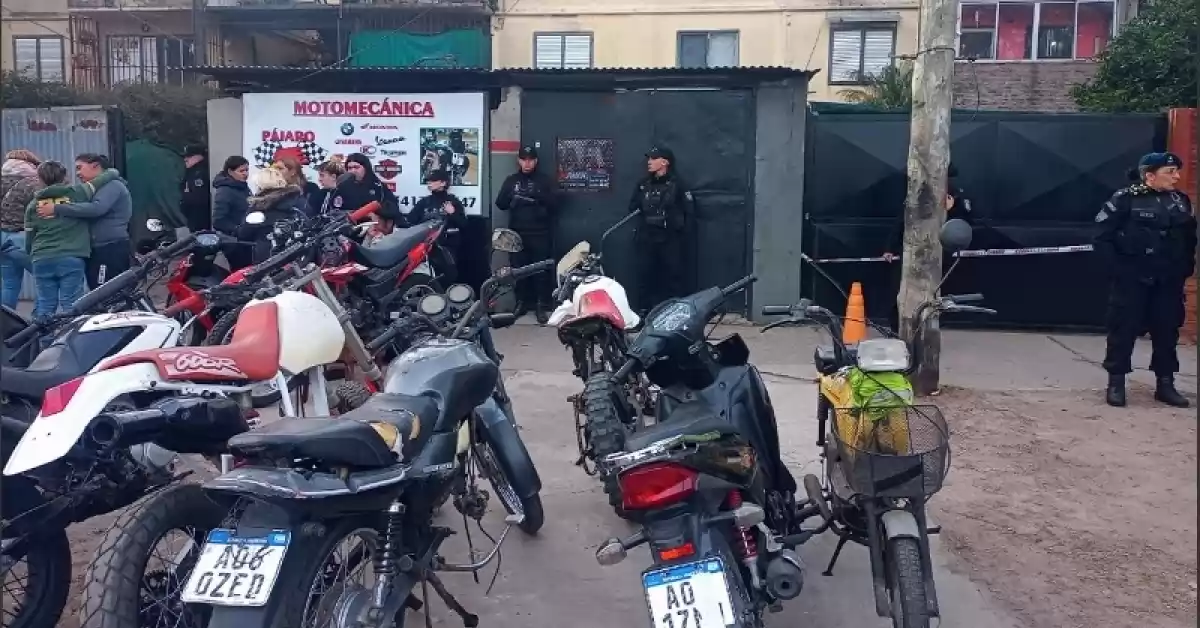 Nuevo crimen en Rosario: asesinaron a un hombre en un taller de motos