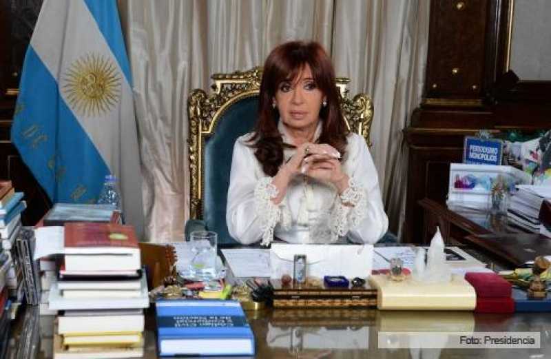 Ahora Cristina está