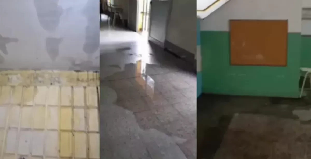 Gremios docentes se hacen eco del pésimo estado de la Escuela 439 de San Lorenzo y reclaman por obras