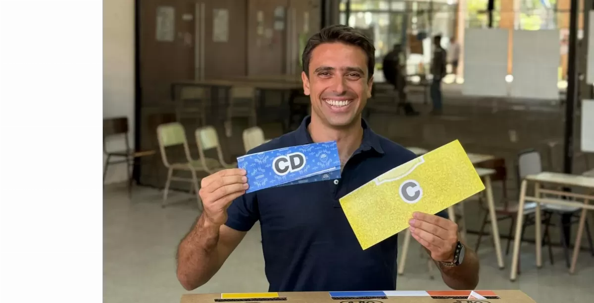 Rosario: el ex periodista Juan Pedro Aleart fue el más votado en las dos categorías que se postuló