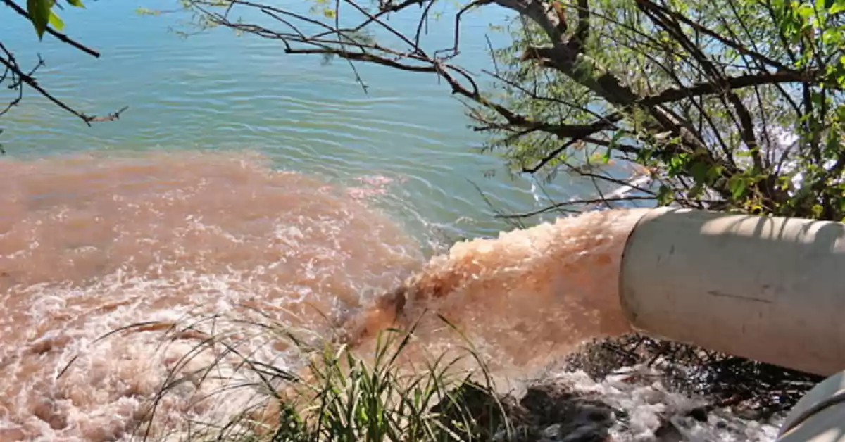 ¿Qué se desecha en el río Paraná a lo largo del Cordón Industrial?