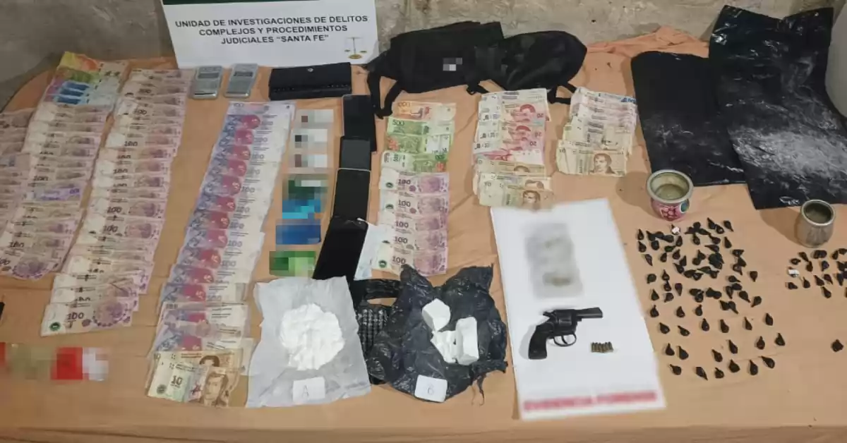 Desarticulan una casa donde comercializaban drogas en la ciudad de Coronda