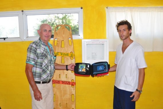 PGSM: Un cardiodesfibrilador para el Parque Recreativo Municipal