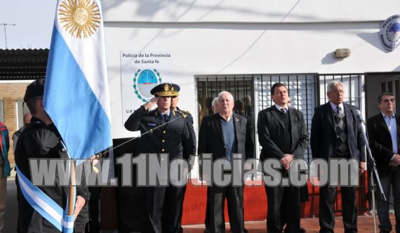 Inauguran destacamento policial en barrio Bouchard