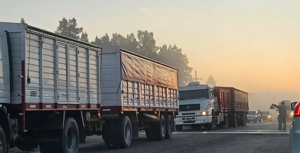 San Lorenzo: detuvieron a un sujeto que amenazó a un camionero con una cuchilla