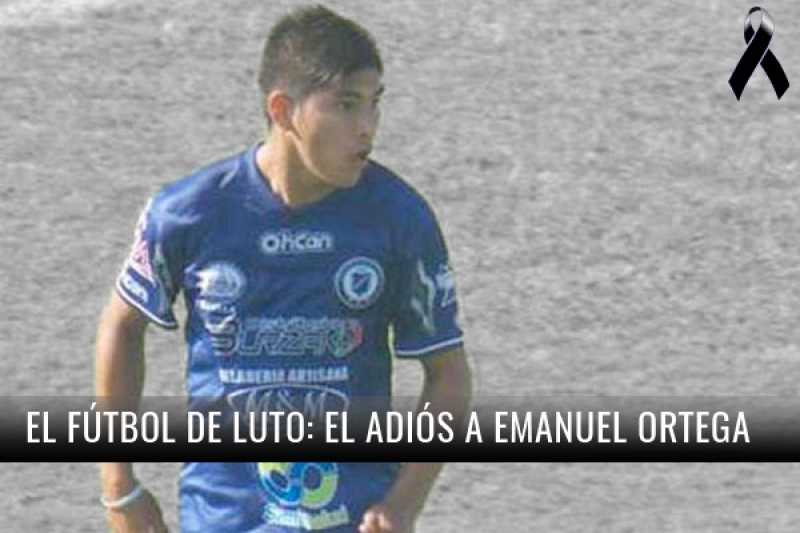 Las ligas regionales también se suman al duelo por la muerte de Emanuel Ortega
