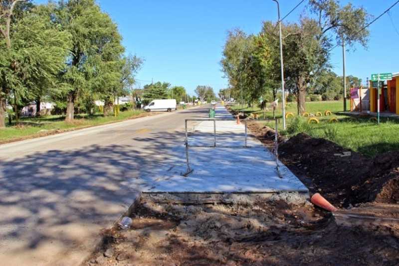 Avanza a buen ritmo la obra de ensanche de bulevar Urquiza 