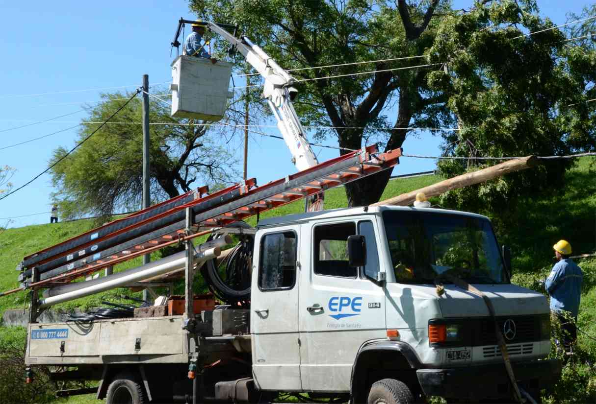 Cortes de luz programados para el fin de semana en San Lorenzo y Aldao