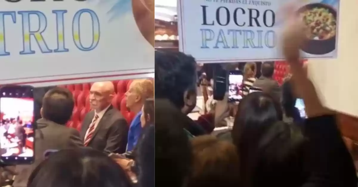 Cacerolas resonaron fuera del restaurante donde cenaba el diputado José Luis Espert